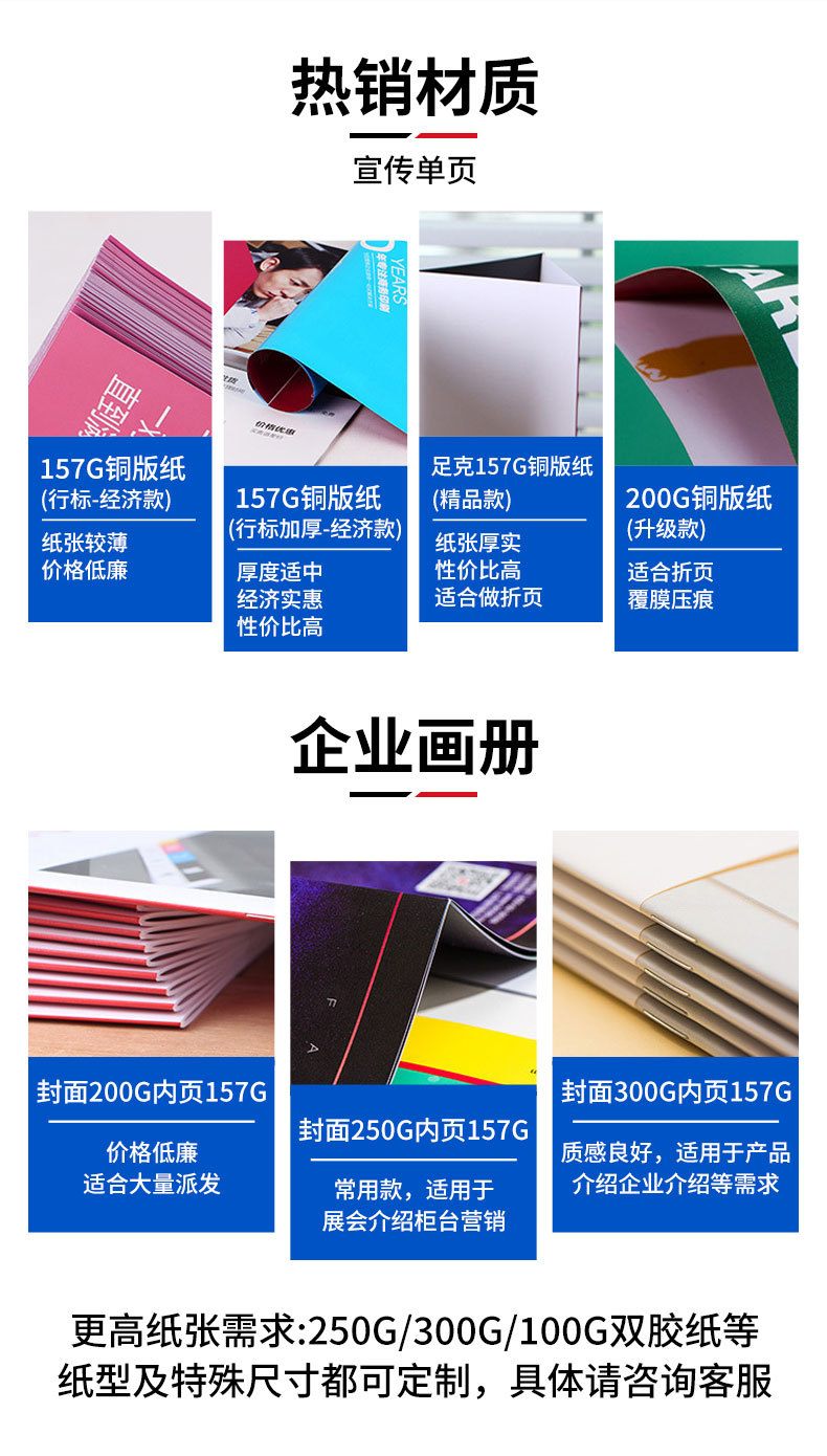 產(chǎn)品畫冊(cè)印刷廣告宣傳單海報(bào)設(shè)計(jì)書籍資料打印說(shuō)明書印刷工廠